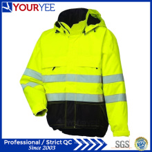 Доступная куртка для дождя Hi Vis с рефлексивной лентой 3 м (YFS114)